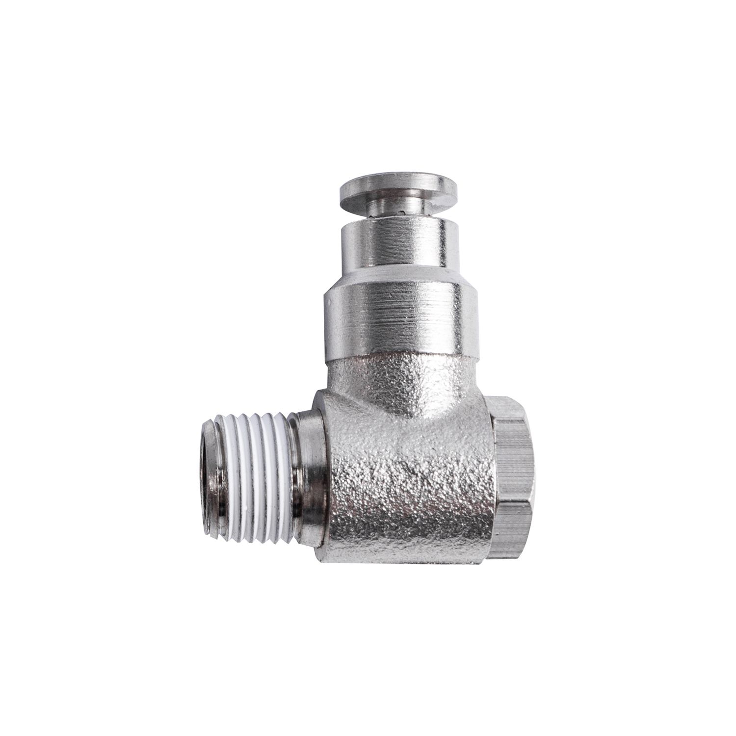 Metal Swiv. Elbow 4mm X 1/8' M